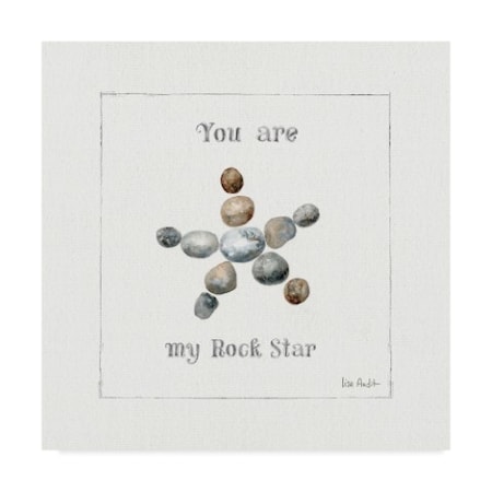 Trademark Fine Art Lisa Audit 'Pebbles And Sandpipers Vii' Canvas Art, 24x24 WAP05005-C2424GG